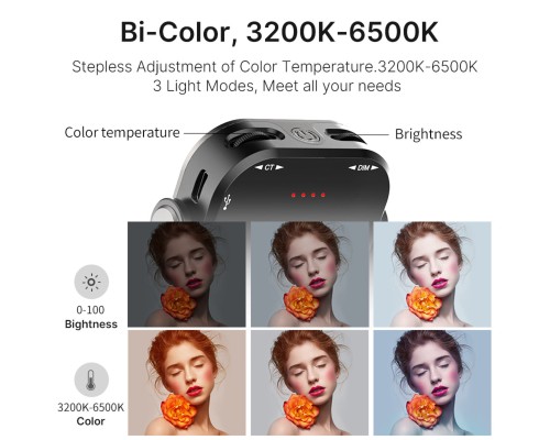 Відеосвітло Ulanzi Vijim Bi-color photography light (UV-2135 VL66) (UV-2135) Відеосвітло Ulanzi Vijim Bi-color photography light (UV-2135 VL66) (UV-2135)
