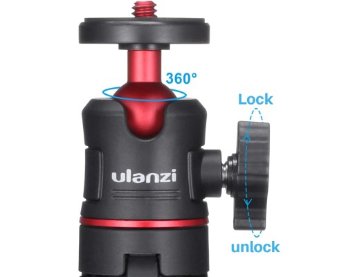 Штатив Ulanzi Vijim Mini Portable and Adjustable Desktop Tripod (UV-1601 MT-08) (UV-1601) Штатив Ulanzi Vijim Mini Portable and Adjustable Desktop Tripod (UV-1601 MT-08) (UV-1601)