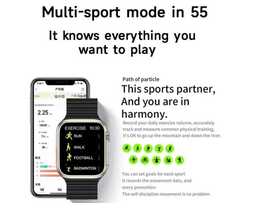 Смарт-годинник BIG S10 Pro Ultra 2 IP67+GPS White (BIGS10PWhite) Смарт-годинник BIG S10 Pro Ultra 2 IP67+GPS White (BIGS10PWhite)