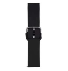 Ремінець для годинника Universal Buckle Solid 20mm Black (Buckle20-Black)