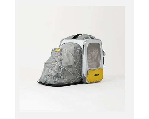 Рюкзак-переноска PETKIT Breezy xZone Pet Carrier grey (P7703-G) (P7703-G) 