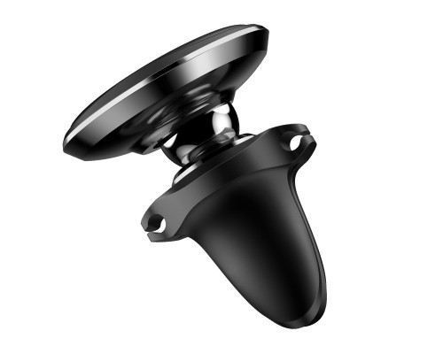 Автотримач для телефона Baseus Magnetic Air Vent Car Mount Holder with cable clip Black (SUGX020001) Автотримач для телефона Baseus Magnetic Air Vent Car Mount Holder with cable clip Black (SUGX020001)