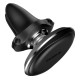 Автотримач для телефона Baseus Magnetic Air Vent Car Mount Holder with cable clip Black (SUGX020001)