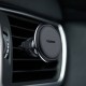 Автотримач для телефона Baseus Magnetic Air Vent Car Mount Holder with cable clip Black (SUGX020001)