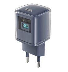 Мережевий зарядний пристрій ACEFAST A53 Sparkling series PD30W GaN (USB-C) charger Mica Gray (AFA53MG)