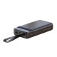Зовнішній акумулятор XO PR157 PD20W/QC22.5W 40000mAh Black (6920680829262)