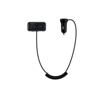 АЗП з FM-модулятором Baseus T Shaped S-16 Car Bluetooth MP3 Player Black (CCMT000201) 