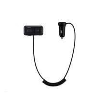 АЗП з FM-модулятором Baseus T Shaped S-16 Car Bluetooth MP3 Player Black (CCMT000201)