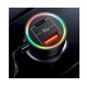 Автомобільний зарядний пристрій Usams US-CC167 C33 30W Car Charger With Spring Cable Black (CC167CC01) 