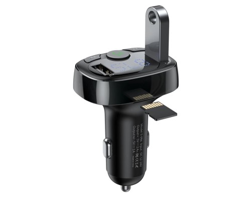 АЗП з FM-модулятор Baseus T Shaped S-09A Car Bluetooth MP3 Player (Standard Edition) Black (CCMT000001) АЗП з FM-модулятор Baseus T Shaped S-09A Car Bluetooth MP3 Player (Standard Edition) Black (CCMT000001)