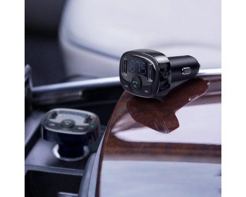 АЗП з FM-модулятор Baseus T Shaped S-09A Car Bluetooth MP3 Player (Standard Edition) Black (CCMT000001) АЗП з FM-модулятор Baseus T Shaped S-09A Car Bluetooth MP3 Player (Standard Edition) Black (CCMT000001)