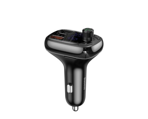 АЗП з FM-модулятором Baseus T Shaped S-13 Car Bluetooth MP3 Player (PPS Fast Charger Edition) Black (CCMT000101) АЗП з FM-модулятором Baseus T Shaped S-13 Car Bluetooth MP3 Player (PPS Fast Charger Edition) Black (CCMT000101)