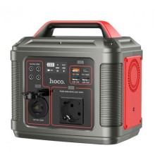 Портативна зарядна станція HOCO DB28 300W Iron Gray+Red (6931474781987)