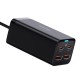 Мережевий зарядний пристрій Baseus GaN3 Pro Desktop Fast Charger 2U+2C 100W EU Black (CCGP000101)