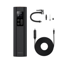 Автомобільний насос Baseus Super Mini Inflator Pump Black (CRCQ000001) 