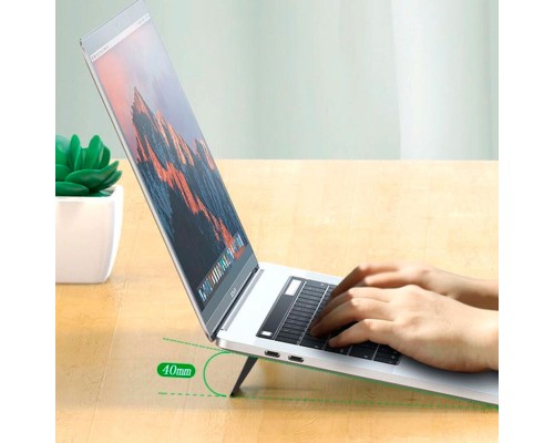 Підставка для ноутбука Usams US-ZJ054 Laptop/Tablet Holder Black (ZJ054PBZJ01) 