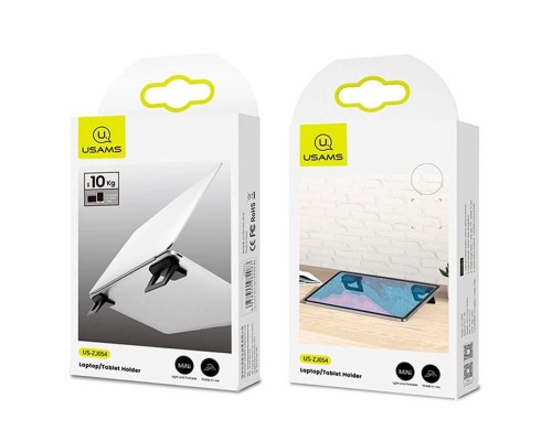Підставка для ноутбука Usams US-ZJ054 Laptop/Tablet Holder Black (ZJ054PBZJ01) 