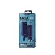 Зовнішній акумулятор REMAX Suji Series PD 20W+QC 22.5W Fast Charging Cabled Power Bank 30000mAh RPP-550 Blue (RPP-550 Blue)