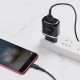 Мережевий зарядний пристрій BOROFONE BA36A High speed single port QC3.0 charger set 18W(Micro) Black (BA36AMB)