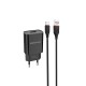 Мережевий зарядний пристрій BOROFONE BA20A Sharp single port charger set(Type-C) Black (BA20ACB)