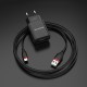 Мережевий зарядний пристрій BOROFONE BA20A Sharp single port charger set(Type-C) Black (BA20ACB)