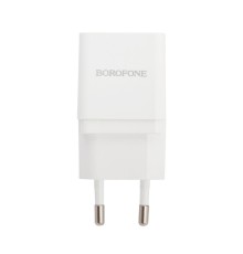 Мережевий зарядний пристрій BOROFONE BA19A Nimble single port White (BA19AW)