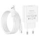 Мережевий зарядний пристрій BOROFONE BA74A Aspirer single port charger set(Type-C) White (BA74ACW)