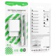 Мережевий зарядний пристрій BOROFONE BA74A Aspirer single port charger set(Type-C) White (BA74ACW)