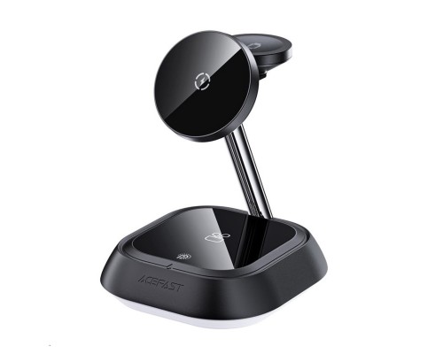 Бездротовий зарядний пристрій ACEFAST E16 desktop 3-in-1 wireless charging holder Black (AFE16B) Бездротовий зарядний пристрій ACEFAST E16 desktop 3-in-1 wireless charging holder Black (AFE16B)