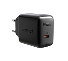 Мережевий зарядний пристрій ACEFAST A1 PD20W single USB-C charger Black (AFA1B) 