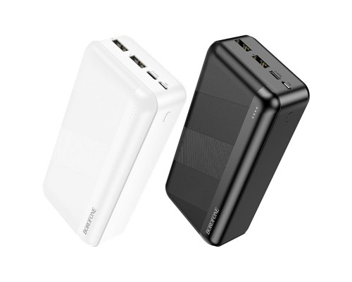 Зовнішній акумулятор BOROFONE BJ27B Pindar power bank(30000mAh) Black (BJ27BB) 