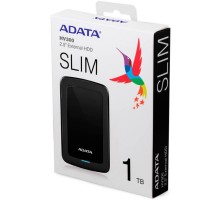 PHD External 2.5'' ADATA USB 3.2 Gen. 1 DashDrive Durable HV300 1TB Black (AHV300-1TU31-CBK) 