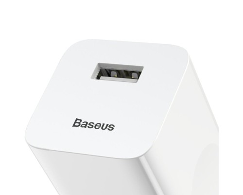 Мережевий зарядний пристрій Baseus Home Charger 1USB QC3.0 12V/2A White (CCALL-BX02) Мережевий зарядний пристрій Baseus Home Charger 1USB QC3.0 12V/2A White (CCALL-BX02)