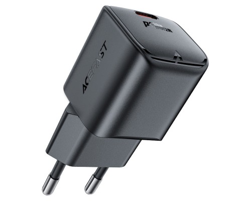 Мережевий зарядний пристрій ACEFAST A73 mini PD20W GaN USB-C charger Black (6974316282648) Мережевий зарядний пристрій ACEFAST A73 mini PD20W GaN USB-C charger Black (6974316282648)