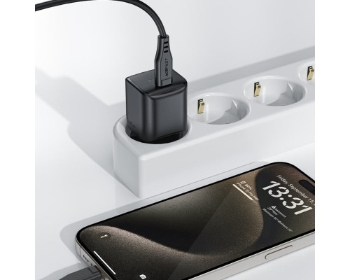 Мережевий зарядний пристрій ACEFAST A73 mini PD20W GaN USB-C charger Black (6974316282648) Мережевий зарядний пристрій ACEFAST A73 mini PD20W GaN USB-C charger Black (6974316282648)