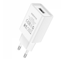 Мережевий зарядний пристрій BOROFONE BA68A Glacier single port charger White (BA68AW) 