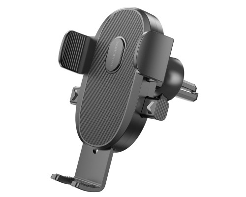Автотримач для телефона BOROFONE BH92 Grand one-button car holder(air outlet) Black (6941991103681) 