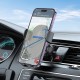 Автотримач для телефона BOROFONE BH92 Grand one-button car holder(air outlet) Black (6941991103681) 