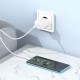 Мережевий зарядний пристрій BOROFONE BA72A Spring single port QC3.0 charger set(Type-C) White (BA72ACW)