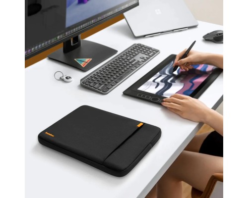 Чохол для ноутбука Tomtoc Defender-A13 Laptop Sleeve Black 13 Inch (A13C2D1) (A13C2D1) Чохол для ноутбука Tomtoc Defender-A13 Laptop Sleeve Black 13 Inch (A13C2D1) (A13C2D1)