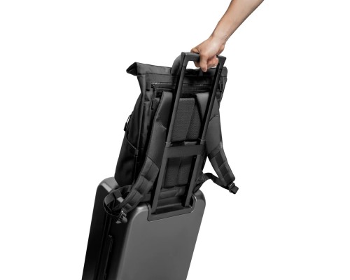 Рюкзак Tomtoc Navigator-T61 Rolltop Backpack Black 15.6 Inch/17L-23L (T61M1D1) (T61M1D1) Рюкзак Tomtoc Navigator-T61 Rolltop Backpack Black 15.6 Inch/17L-23L (T61M1D1) (T61M1D1)