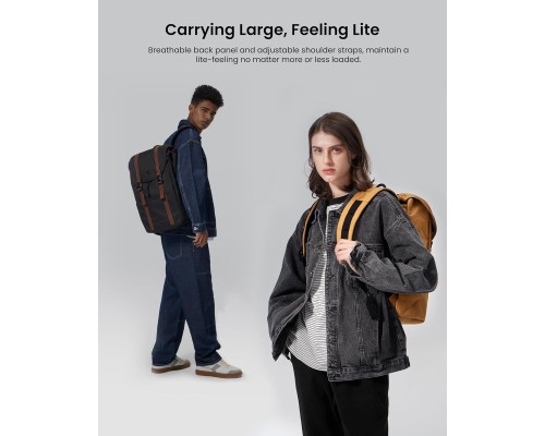 Рюкзак Tomtoc VintPack-TA1 17L Laptop Backpack Black 16 inch/17L (TA1S1D1) (TA1S1D1) Рюкзак Tomtoc VintPack-TA1 17L Laptop Backpack Black 16 inch/17L (TA1S1D1) (TA1S1D1)