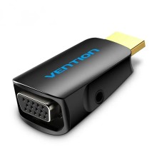 Перехідник Vention HDMI to VGA Converter 1080P with 3.5MM Audio (AIDB0) (AIDB0)