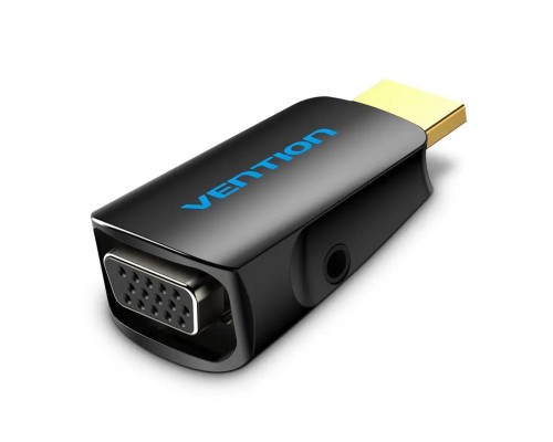Перехідник Vention HDMI to VGA Converter 1080P with 3.5MM Audio (AIDB0) (AIDB0) Перехідник Vention HDMI to VGA Converter 1080P with 3.5MM Audio (AIDB0) (AIDB0)