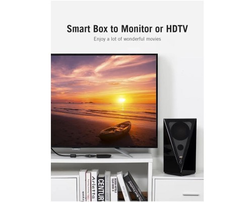 Перехідник Vention HDMI to VGA Converter 1080P with 3.5MM Audio (AIDB0) (AIDB0) Перехідник Vention HDMI to VGA Converter 1080P with 3.5MM Audio (AIDB0) (AIDB0)