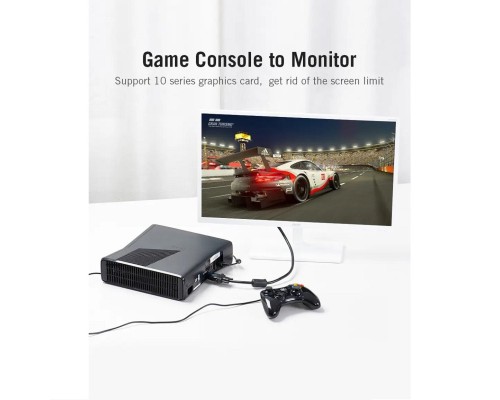Перехідник Vention HDMI to VGA Converter 1080P with 3.5MM Audio (AIDB0) (AIDB0) Перехідник Vention HDMI to VGA Converter 1080P with 3.5MM Audio (AIDB0) (AIDB0)