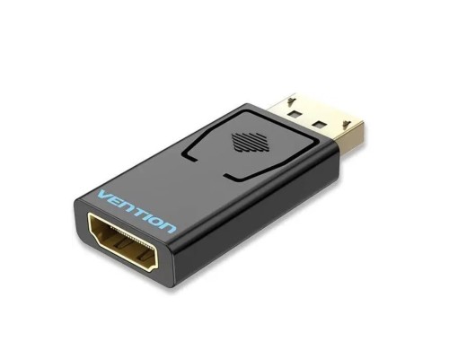 Адаптер Vention DP Male to HDMI Female Adapter Black (HBKB0) (HBKB0) Адаптер Vention DP Male to HDMI Female Adapter Black (HBKB0) (HBKB0)