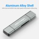Картрідер Vention USB2.0 Multi-function Card Reader Gray (CCJH0) (CCJH0) 
