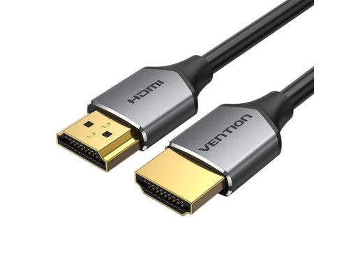 Кабель Vention Ultra Thin HDMI Male to Male HD v2.0 Cable 2M Gray Aluminum Alloy Type (ALEHH) (ALEHH) Кабель Vention Ultra Thin HDMI Male to Male HD v2.0 Cable 2M Gray Aluminum Alloy Type (ALEHH) (ALEHH)
