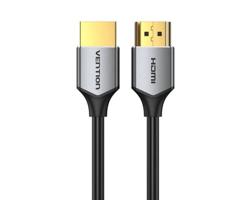 Кабель Vention Ultra Thin HDMI Male to Male HD v2.0 Cable 2M Gray Aluminum Alloy Type (ALEHH) (ALEHH) Кабель Vention Ultra Thin HDMI Male to Male HD v2.0 Cable 2M Gray Aluminum Alloy Type (ALEHH) (ALEHH)